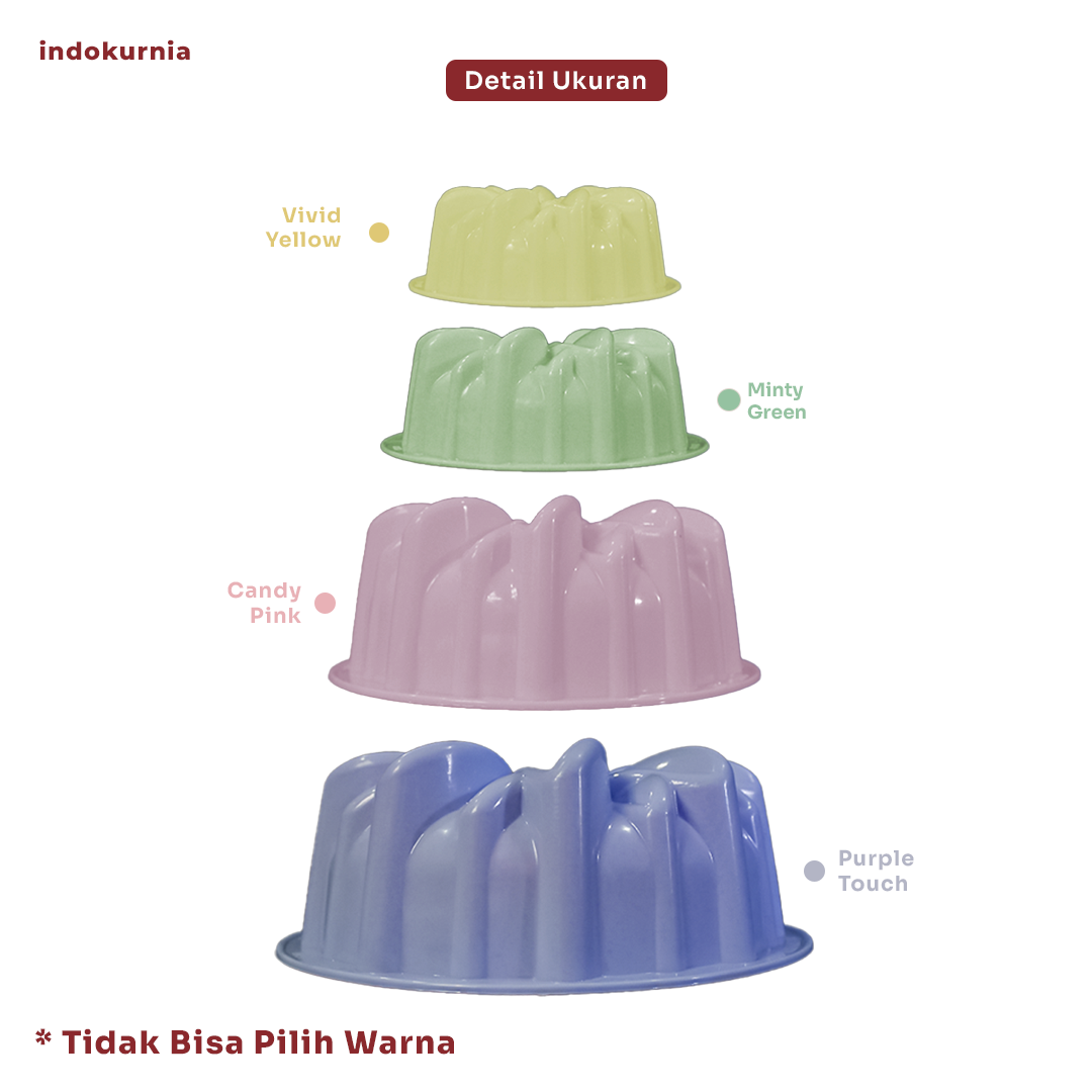 Cetakan Agar Matahari Set Pastel 4pcs