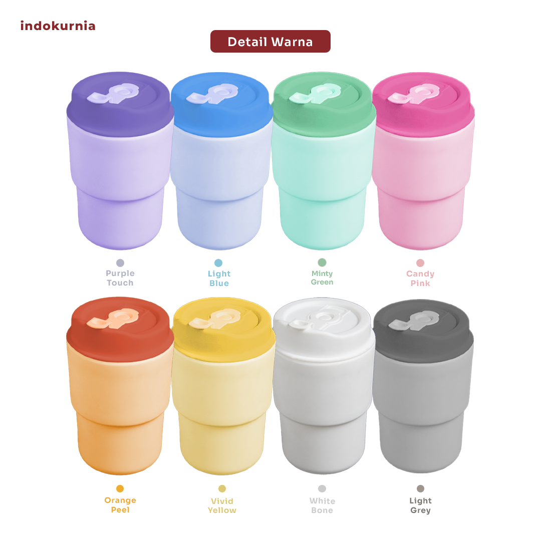 Indokurnia Tumbler Americano 400 mL Pastel