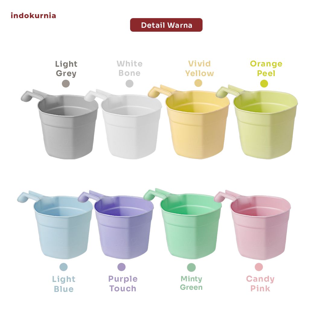 Indokurnia Gayung Jepang Pastel