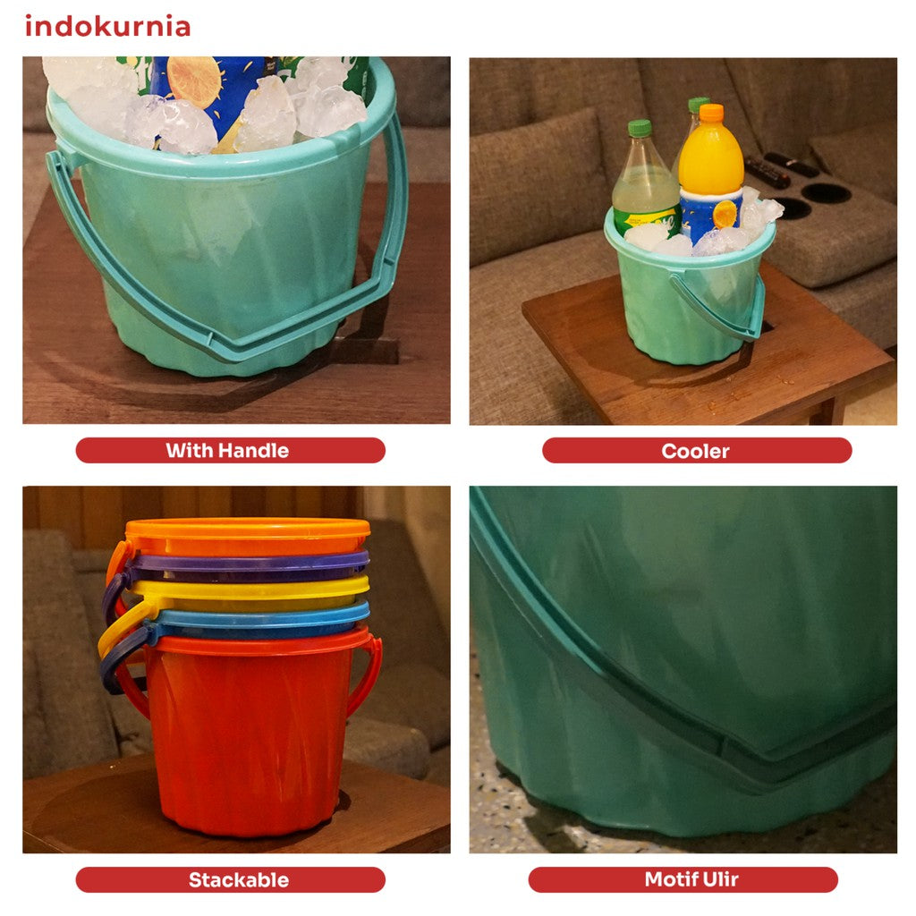 Indokurnia Ember Ulir 1.5 Galon Ori