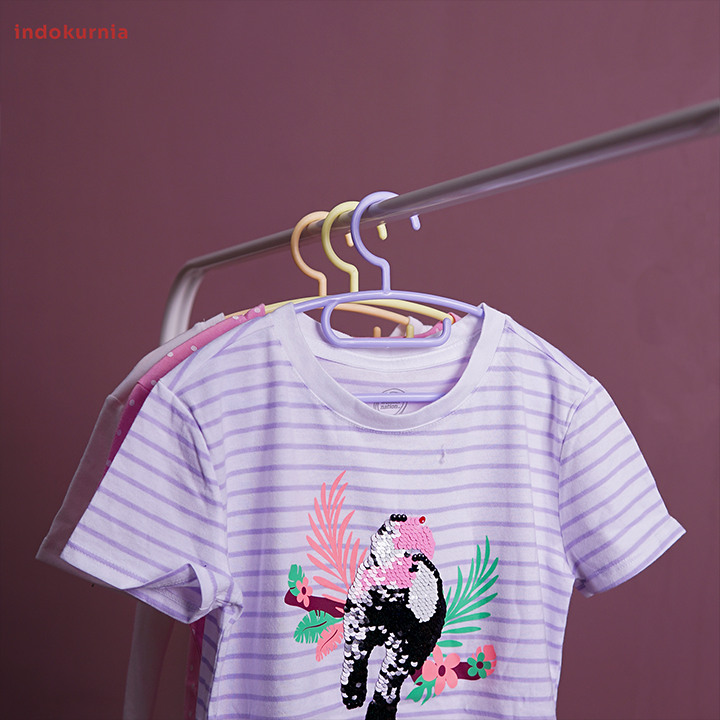 6pcs Gantungan Round Pastel