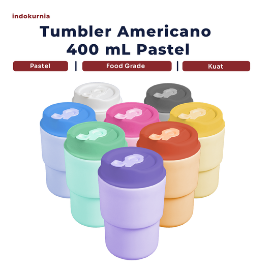 Tumbler Americano 400mL Pastel