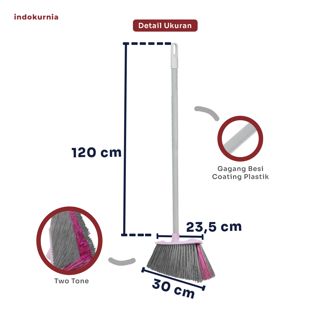 Indokurnia Sapu Milano Pastel