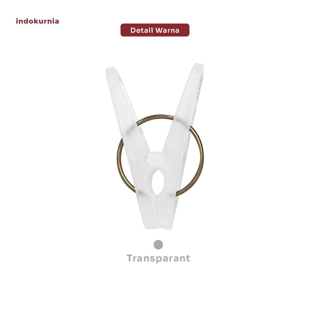 Jepitan 20pcs Ring Transparant