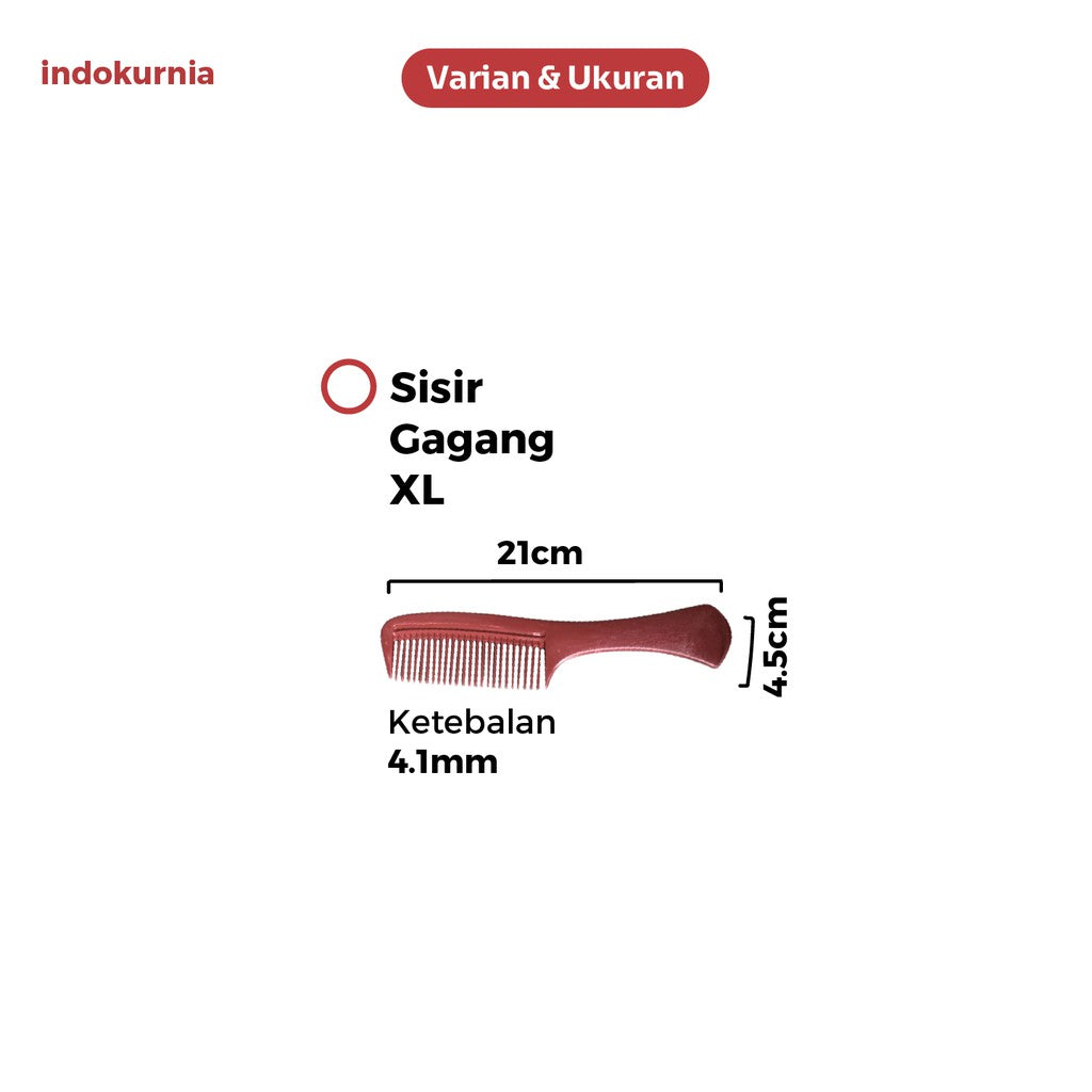 Indokurnia Sisir Lobang 3 Model