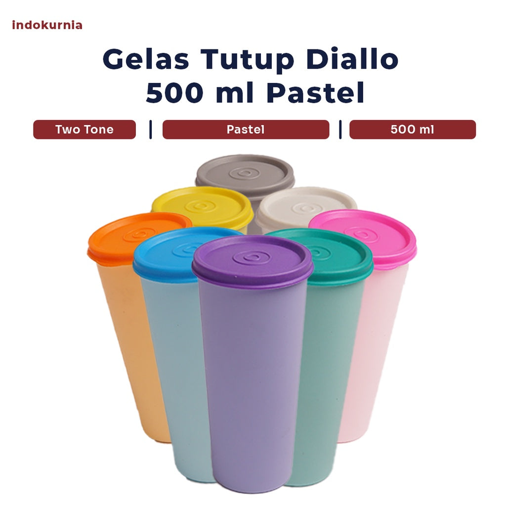 Indokurnia Tumbler Diallo 500 ML Pastel