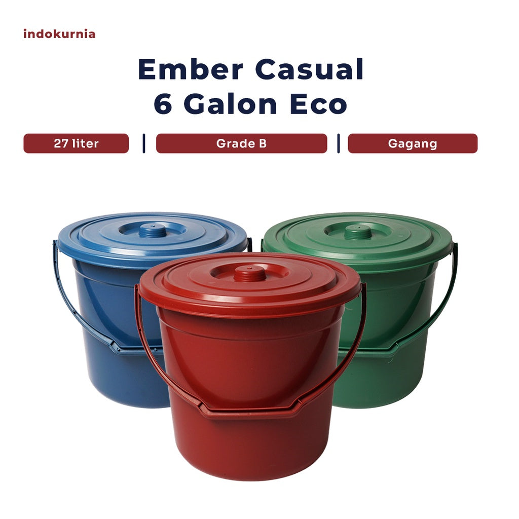 Indokurnia Ember Casual 6 Galon Eco