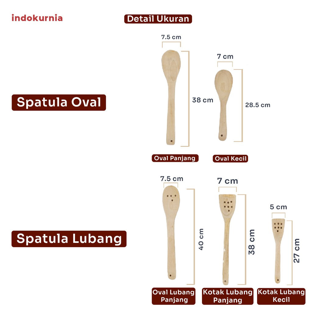 Indokurnia Spatula Kayu