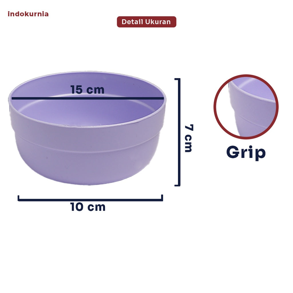 Indokurnia Mangkok Grip Pastel