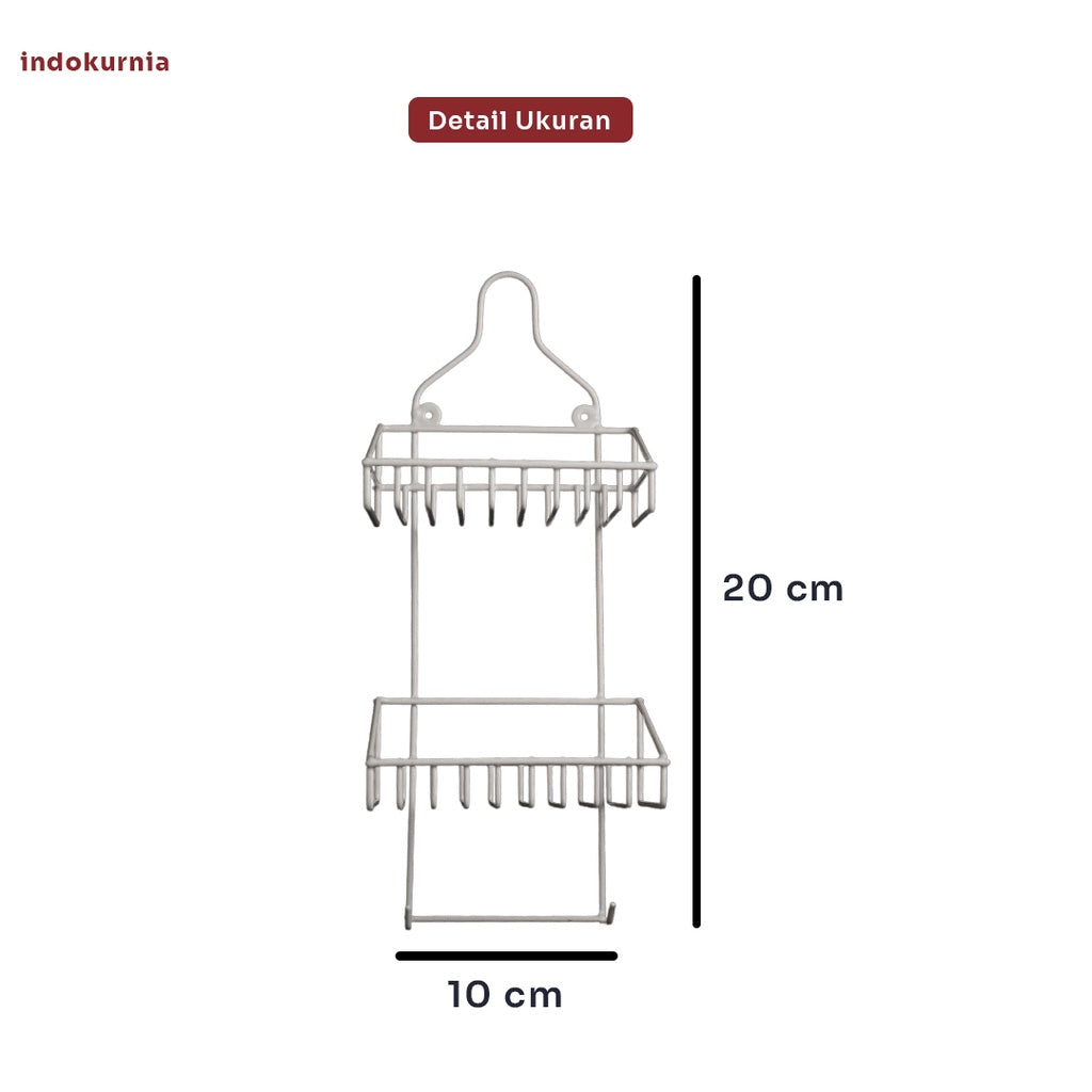 Indokurnia Rak Kawat Sabun