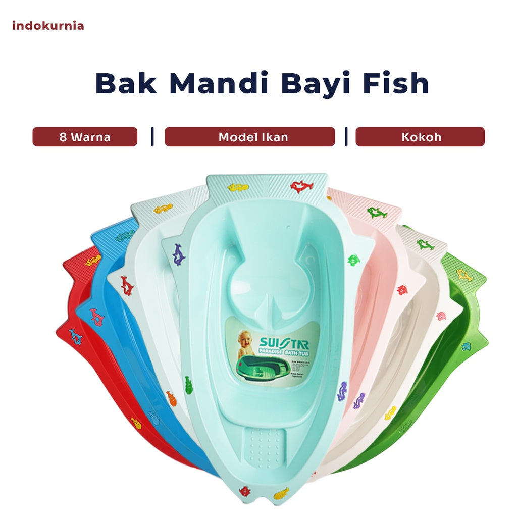 Indokurnia Bak Mandi Bayi Fish