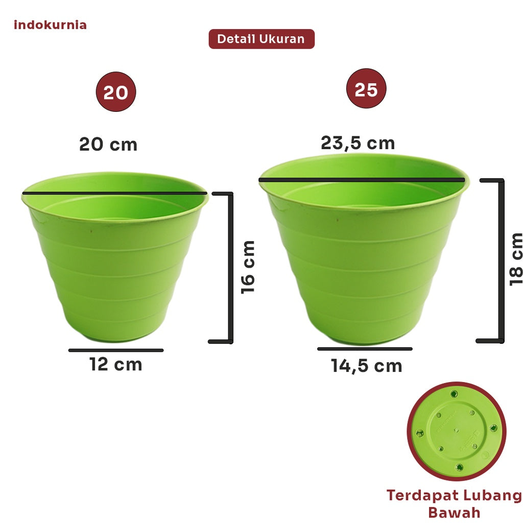 Indokurnia Pot Edge Ori