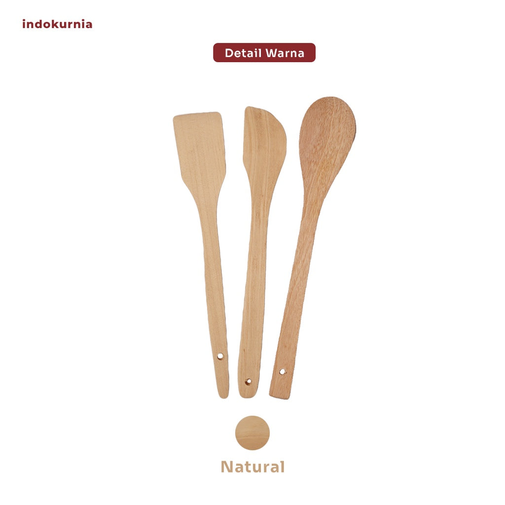 Indokurnia Spatula Kayu Premium