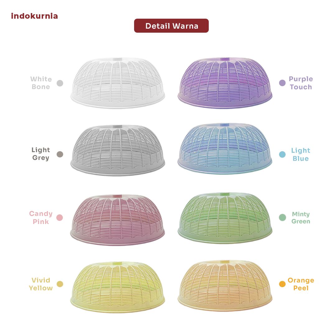 Indokurnia Tudung Saji Casual Pastel