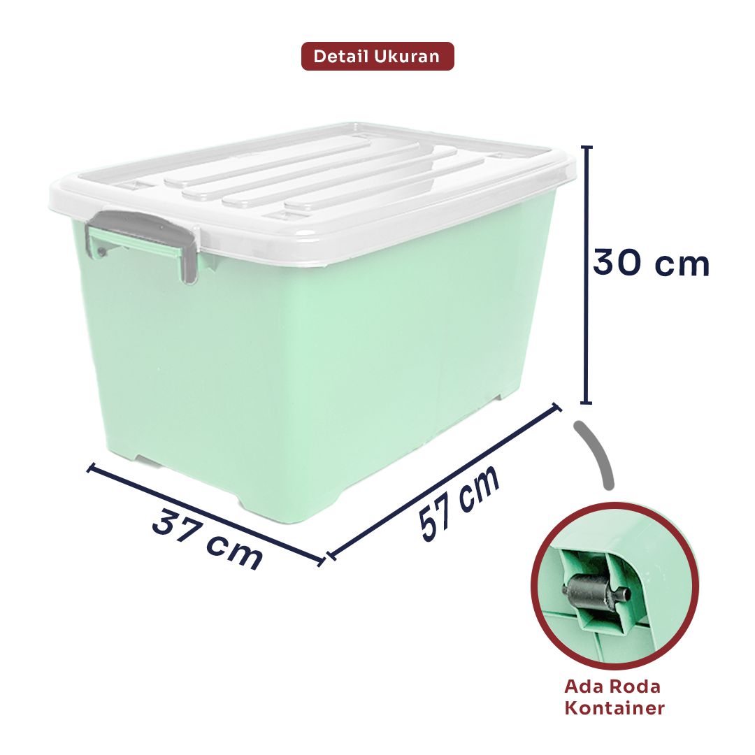 Indokurnia Kontainer Box Casual 60 Liter