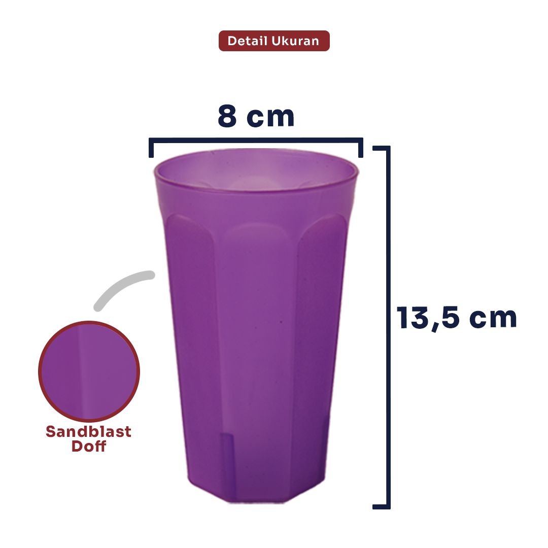 Indokurnia Gelas Vision 400 mL Ori