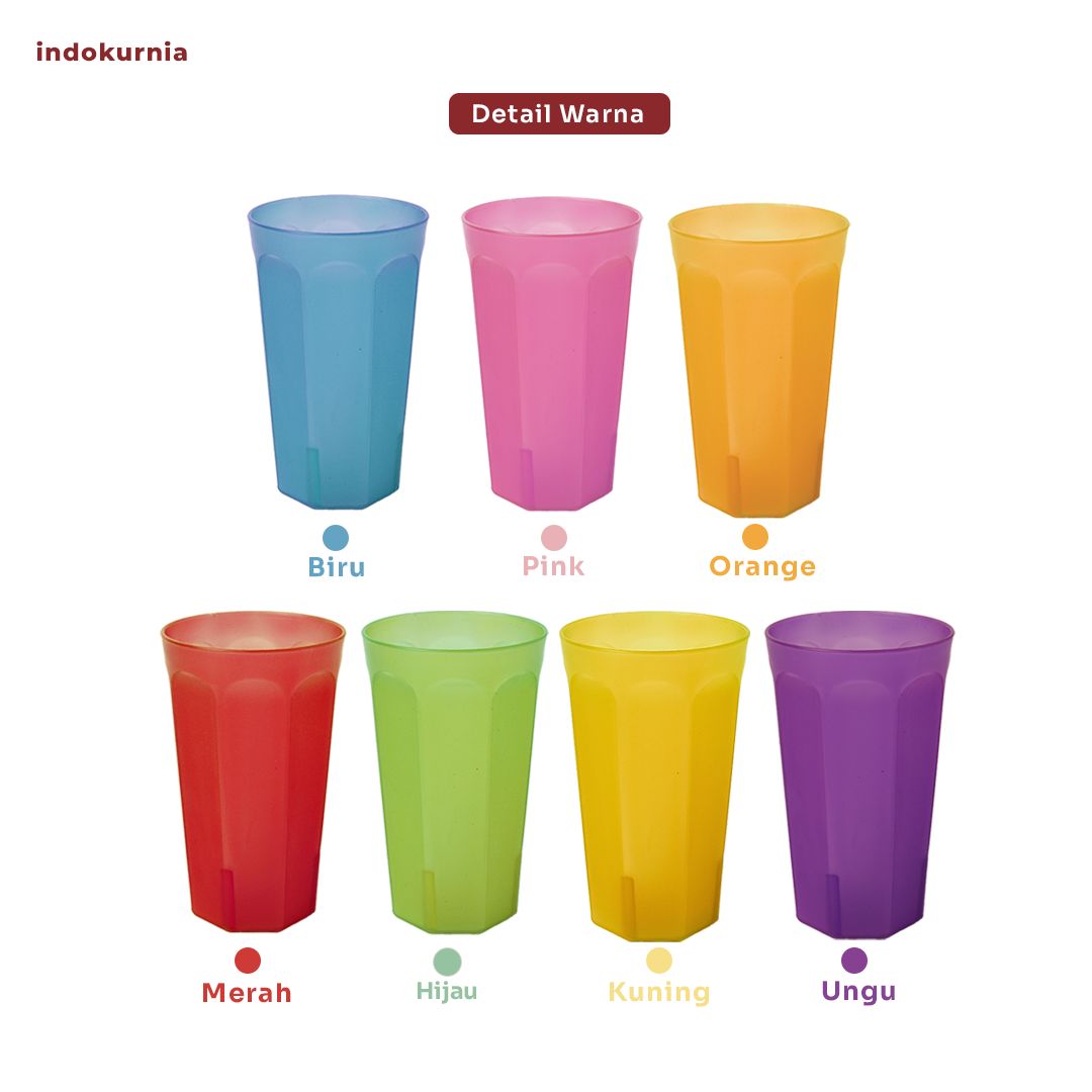 Indokurnia Gelas Vision 400 mL Ori